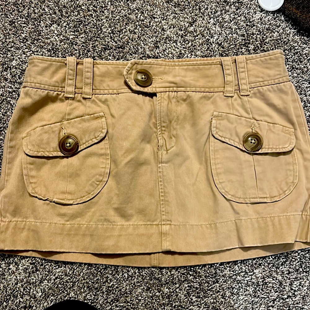 American eagle mini skirt, low rise